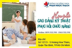 Mức học phí Cao đẳng Phục hồi chức năng Trường Cao đẳng Y khoa Phạm Ngọc Thạch