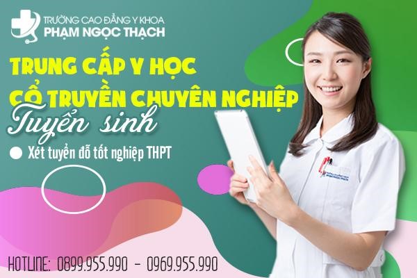 Trung cấp Y học Cổ truyền tuyển sinh 2024 xét học bạ