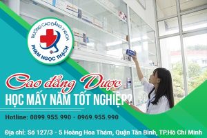 Thời gian học Cao đẳng Dược